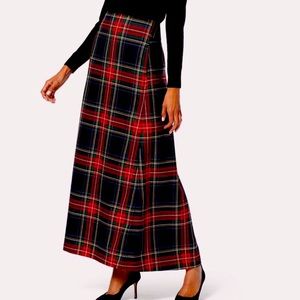 Pendleton Woolen Mills Stewart tartan plaid long skirt